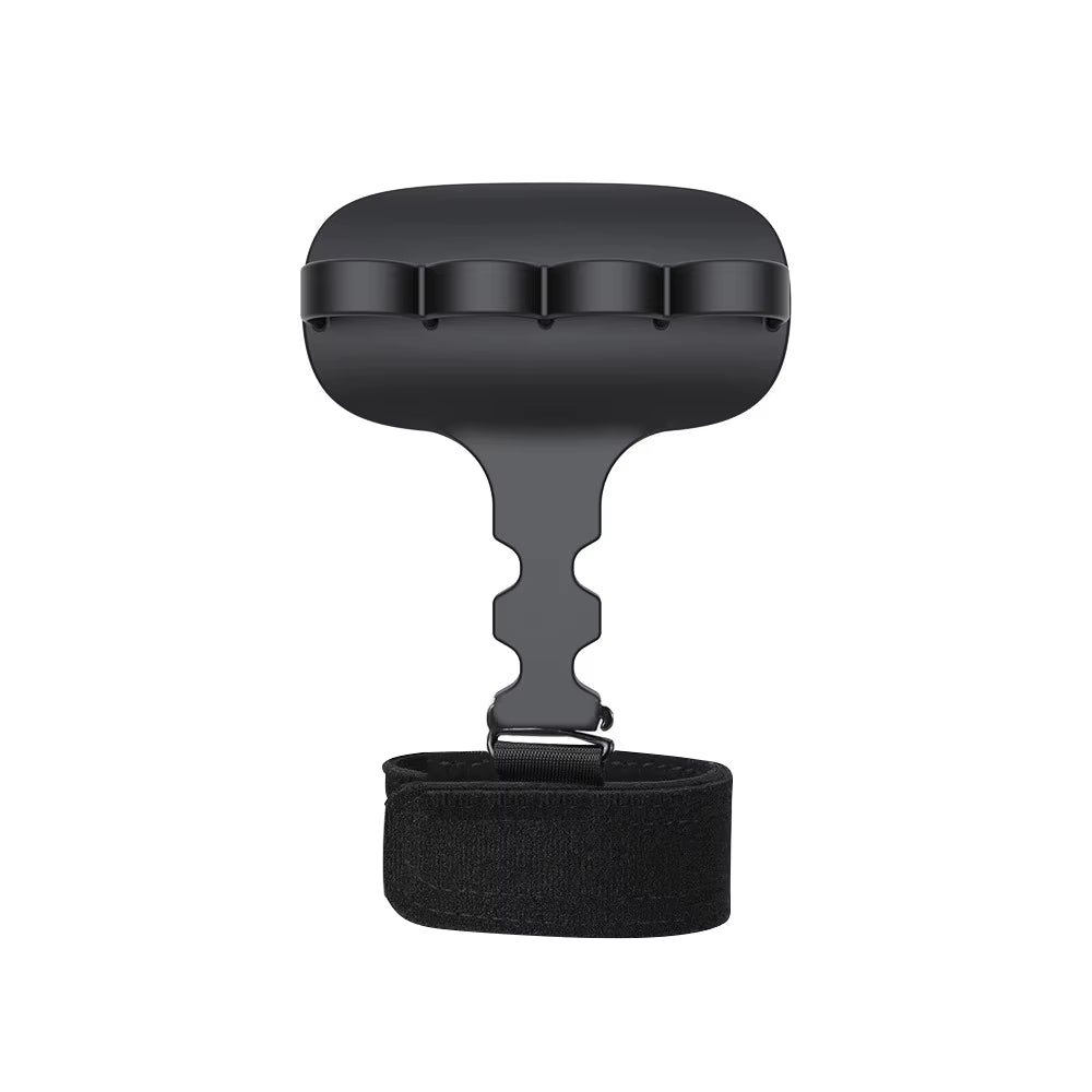 Silicone Palm Protection Grip Strengthener Weightlifting Deadlift Non-Slip 4-Fingers Grip Home Gym Fitness Exerciser Hand Guard